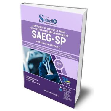 Imagem de Apostila SAEG-SP - Comum aos Cargos de Ensino Médio - Editora Solução