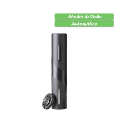 Imagem de Saca-Rolhas Abridor De Garrafas Elétrico Design Sofisticado - Uny Gift