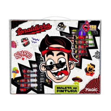 Imagem de Kit Maleta de Pintura Magic Kids 150 Peças Enaldinho