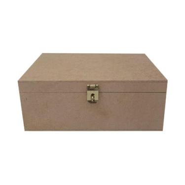 Imagem de Caixa Retangular para Mini Chandon com Dobradiça e Fecho 1 Divisoria 2