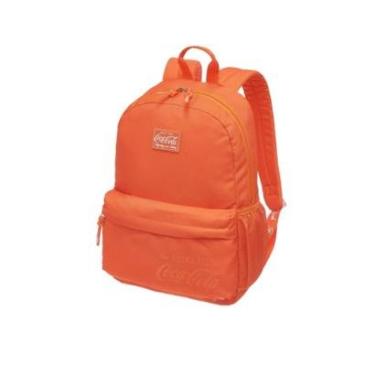 Imagem de Mochila Coca-Cola Flat Casual Adulto Multicores - Ref 78411504-Unissex