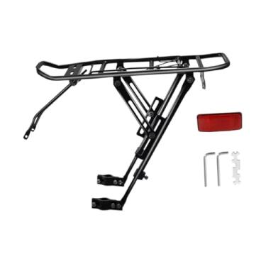 Imagem de menolana Suporte para bagagem de bicicleta Suporte para bagageiro traseiro Suporte para contraponto Suporte para bagagem de bicicleta Suporte para carga de