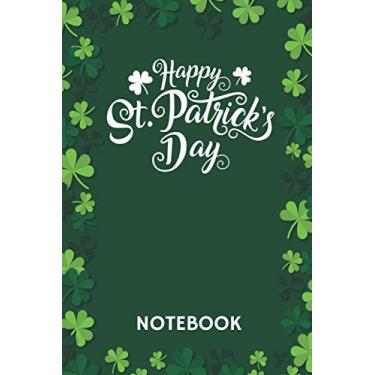 Imagem de Happy St Patrick’s Day: Patrick's Day Green Themed Cute Notebook Gift Ideas | 6X9 120P Diary St Patrick's Day Leprechaun Shamrock Irish Gnome Gift For Friends Family