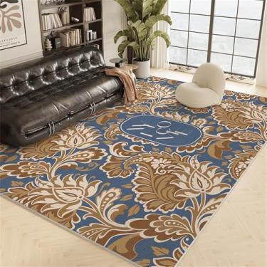 Imagem de HJZSZX Tapete de sala de estar vintage, decoração para casa, quarto, tapete fofo, mesas de centro de área grande, tapete de chão impresso, QH1709, ER, 300x400CM