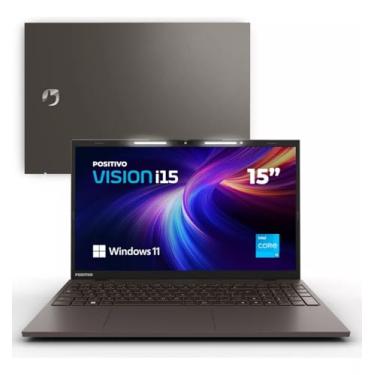 Imagem de Notebook Positivo Vision I15 Lumina Bar, Core I3, 11th, 8GB 512GB SSD, Tela 15" Polegadas, Full Hd Antirreflexo, Windows 11 - Cinza