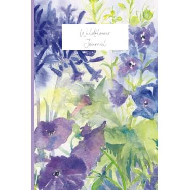 Imagem de Wild Flower Journal: Floral Watercolor Blank Notebook Sketchbook