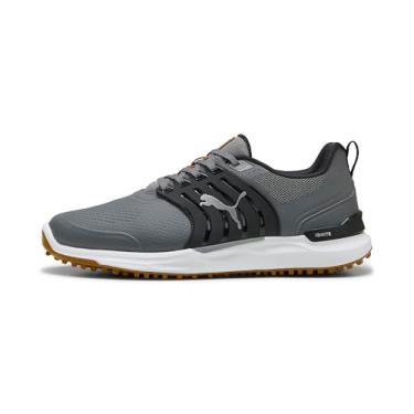 Imagem de PUMA Tênis de golfe masculino Ignite Elevate 2, Slate Sky-puma Preto-Verde Brilho, 38