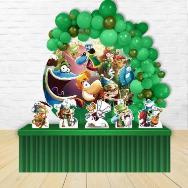 Imagem de KIT FESTA KIT FESTA PAINEL REDONDO Decoração Infantil Rayman - IMPAKTO