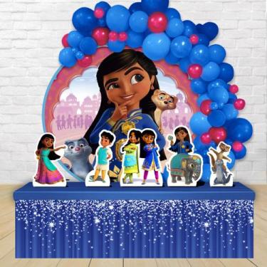 Imagem de Kit Festa Painel Redondo Mira Detetive do Reino- IMPAKTO VISUAL