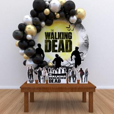 Imagem de Kit Festa Painel Redondo The Walking Dead -  IMPAKTO VISUAL
