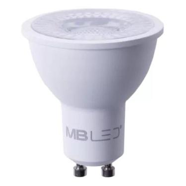 Imagem de Lâmpada Led Dicróica MR16 GU10 6w 6000k Branco Frio MBLED, Lampada Dic