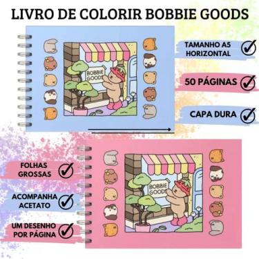 Imagem de Livro De Colorir Bobbie Goods 55 Páginas Desenhos Diferentes Para Pint