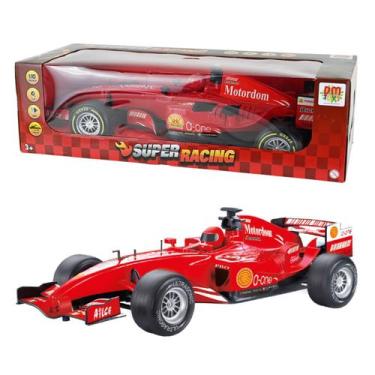 Imagem de Carro De Corrida Fricção Formula 1 Grande Coleção Luz E Som - Dm Toys