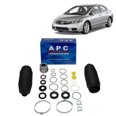 Imagem de Reparo Caixa De Direção Hidráulica Completa Civic 2007-2009 - APC / AG