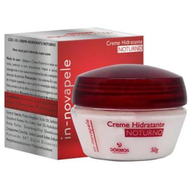 Imagem de Creme Facial Hidratante In Novapele Noturno Dokmos 50g