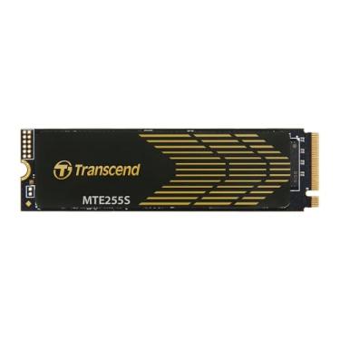 Imagem de Transcend SSD para jogos de 1 TB com dissipador de calor, até 7.400 MB/s, compatível com PS5, desktops, laptops, M.2 2280 PCIe 4.0 NVMe Gen4x4 disco rígido interno de estado sólido, 3D TLC NAND, SSD
