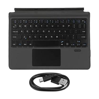 Imagem de Teclado portátil QANYEGN para tablet, teclado BT com touchpad, teclado para computador tablet Bluetooth para 2 2020 para 2018 ou 3 2021