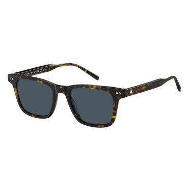 Imagem de Óculos de Sol Tommy Hilfiger 2127/S Marrom Lente Azul  unissex
