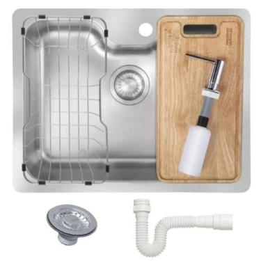 Imagem de Cuba De Embutir Bell Franke 54,5x41,5 c/ acessórios 16098