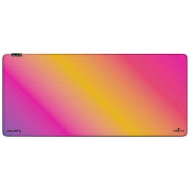 Imagem de Mousepad gamer fallen cs:go fade - speed++ estendido vermelho mp-cs-fa