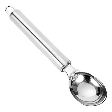 Imagem de Pegador Colher De Sorvete Profissional Design Inox Premium - Shop Ceci