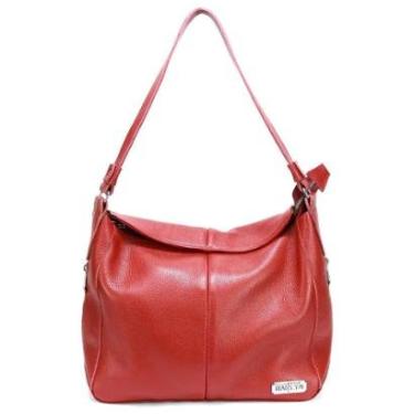 Imagem de Bolsa Feminina em Couro Legitimo Hobo Sacola Média Road Seven-Feminino