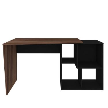 Imagem de Mesa Escrivaninha em L com Nichos Duran
