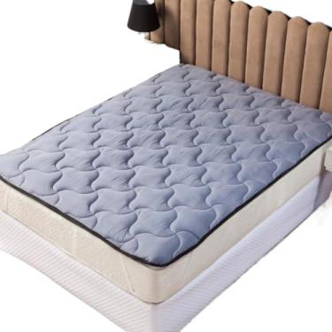 Imagem de Protetor Pillow Top Colchao Toque Super Macio 400 Fios Queen King Casal Solteiro(King)