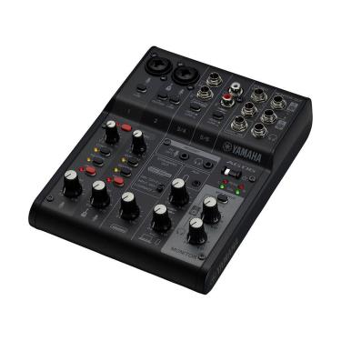 Imagem de Mesa de Som e Interface Analógica AG06MK2 B Preta Yamaha