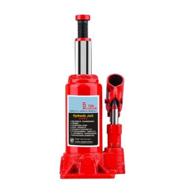 Imagem de Macacão Hidráulica de Carros Macacos de Metal Vertical Robusto para Sedãs e SUVs para Reparo de Emergência ou Substituição de Peças (5 toneladas)