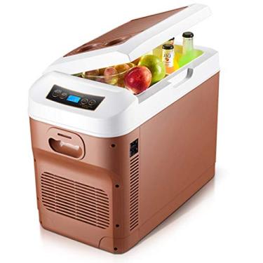 Imagem de Auto Companion Coolbox, Refrigerador De Carro Refrigerador De Carro/caminhão 24v/12v/220v-240v Geladeira De Acampamento Portátil Viagens De Condução De Longa Distância E Campi, Brown