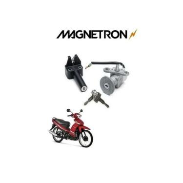 Imagem de Conjunto Chave Ignição Travas Crypton 115 2013 2014 2015 - MAGNETRON