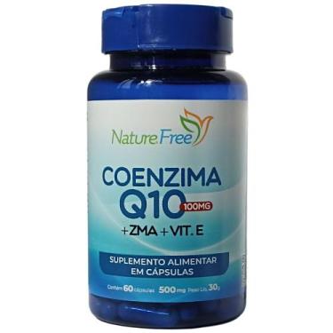 Imagem de Coenzima Q10 100MG + ZMA + VITAMINA E 60 Cápsulas - NathurePro