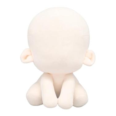 Imagem de MERIGLARE Corpo de boneca de pelúcia, fabricação de bonecas, presentes de exibição de roupas, manequim fofo para vestir, pelúcias, brinquedos, artesanato, 20cm
