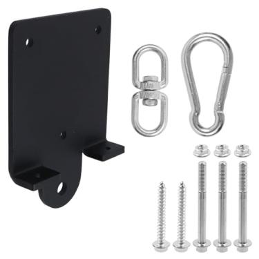 Imagem de Savagrow Gancho de saco de pancadas pesado para suporte de feixe pesado, rotação de 360° suporte de parede no teto gancho de viga de madeira para treinamento de boxe Muay Thai