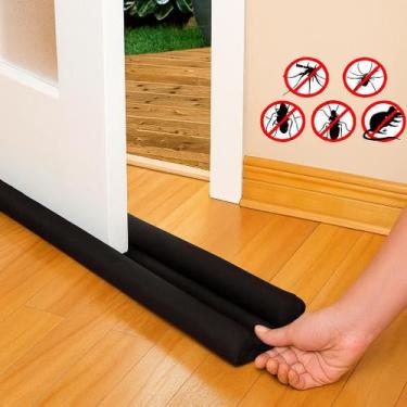 Imagem de Kit 2 Unidades Veda Porta Impermeável Protetor contra Insetos Poeira R