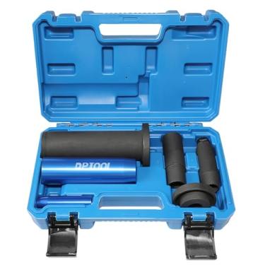 Imagem de DPTOOL Kit de ferramentas de instalação de remoção de vedação de óleo de transmissão de embreagem dupla com estojo portátil compatível com Ford Fiesta Focus B-Max EcoSport DPS6 6DCT250 6 velocidades