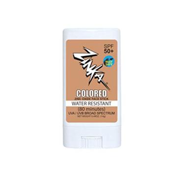 Imagem de Zinka Protetor solar FPS 30 totalmente natural vegano mineral bege colorido bastão facial