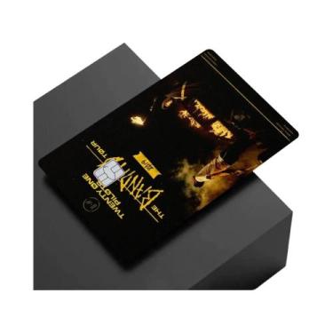 Imagem de Adesivo De Pele De Cartão De Crédito T-Twenty O-One P-Pilots Filme Par