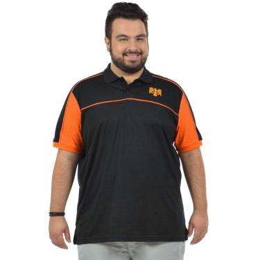 Imagem de Camisa polo plus size diamante fenomenal (sem elasticidade) Mostarda 46-Unissex