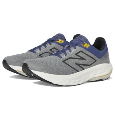 Imagem de New Balance Fresh Foam X 860 V14 Tênis de corrida masculino, Cinza ardósia/Dream State/Gengibre Limão, 12 Wide
