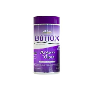Imagem de Natugold Botox Capilar Matizador Profissional, 1kg, Sem Formol, Tratamento para Cabelos Loiros