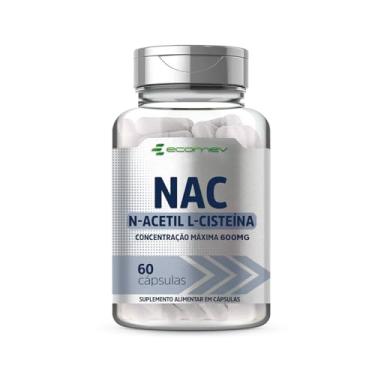 Imagem de NAC Puro 600mg Por Cápsula - 60 Cápsulas - Ecomev (1 Unidade)