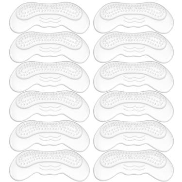 Imagem de EIRMAT 6 Pares De Protetores Calcanhar Para Sapatos Grandes, Com Aderência Feminina, Calçados Macios E Confortáveis, Sem Dor, Bolhas