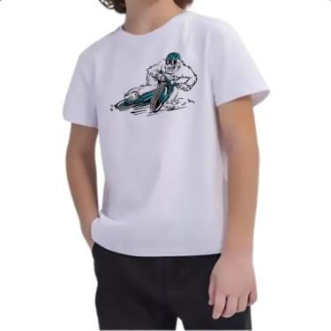 Imagem de Camiseta Infantil Yeti na BMX - Alearts, 10