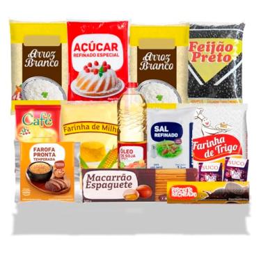 Imagem de Cesta Básica De Alimentos - 14 Itens - Familiar