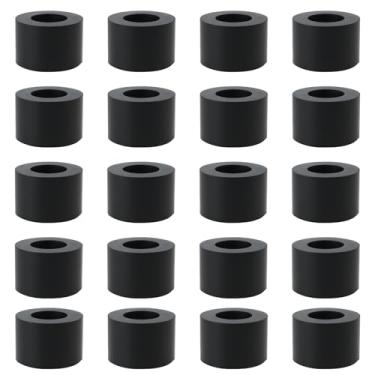 Imagem de SG Store 20 peças M8 arruela plana junta de borracha 8x15 mm espaçador de vedação para torneira tubo mangueira de água