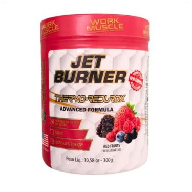 Imagem de Termogênico Jet Burner Thermo-Redurox 300g WorkMuscle, Blueberry