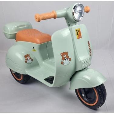 Imagem de Mini Moto Motoneta Elétrica Infantil Classic 6V - Beezee R323 - Beezee