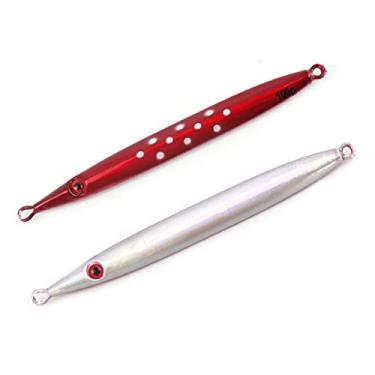 Imagem de Isca de pesca artificial, isca de metal lento 1 peça 150 g 170 g 200 g isca de pesca de metal de água salgada com boa isca artificial de bronzeamento